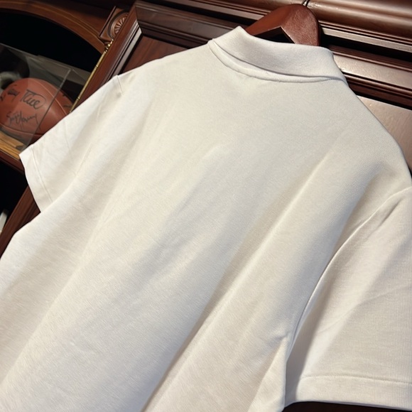 Like New Calvin Klein Snow White Stretch Golf Activewear Polo Comfortable Fabric - Picture 5 of 8
